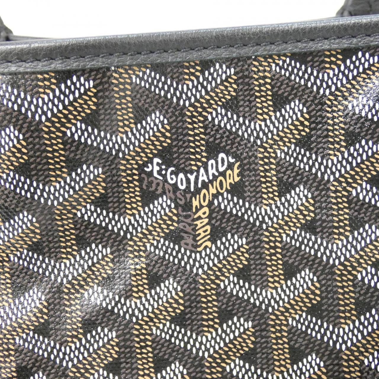 GOYARD Saint Louis AMA LOUIS PM Bag Canvas Black Canvas - Thumbnail 4