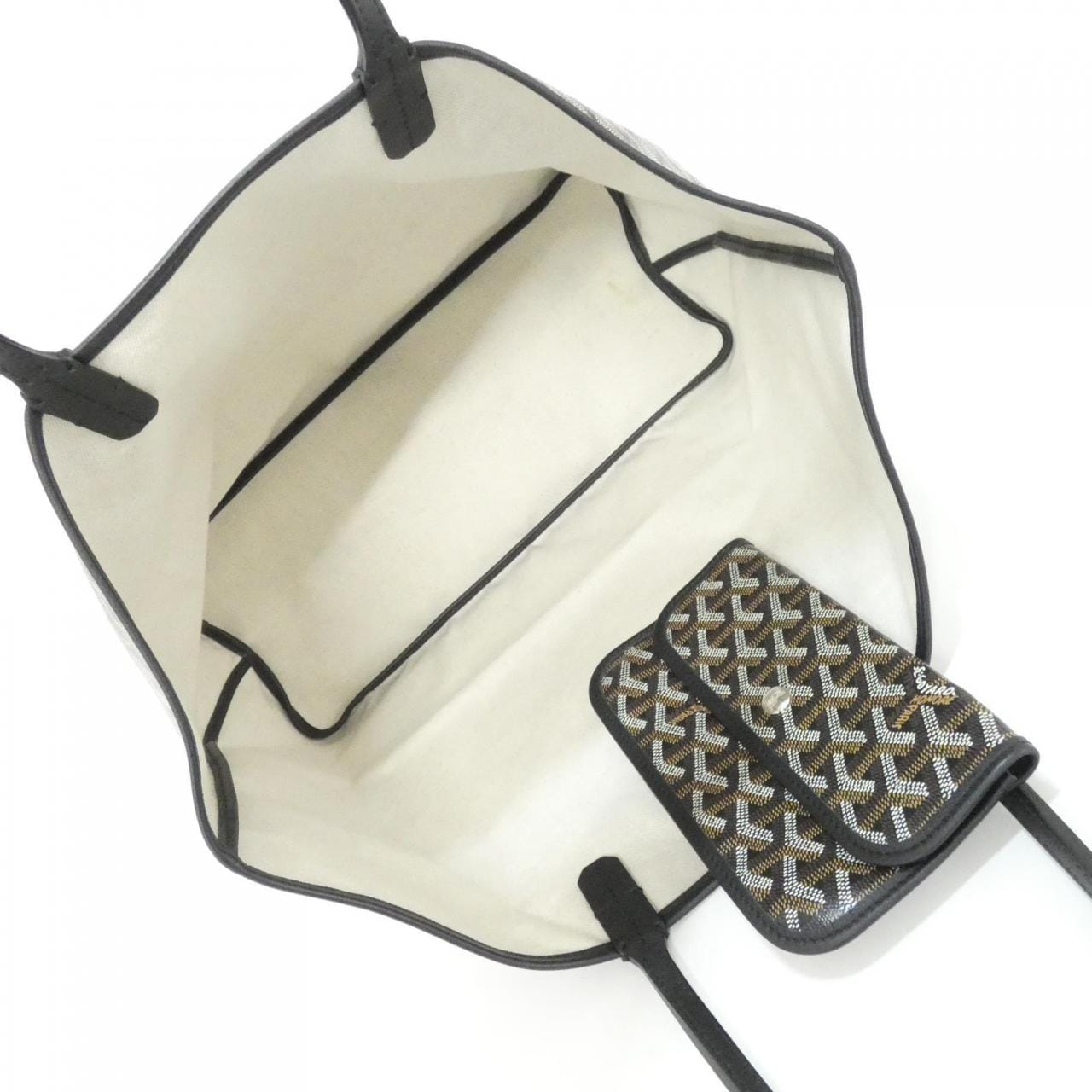 GOYARD Saint Louis AMA LOUIS PM Bag Canvas Black Canvas - Thumbnail 6