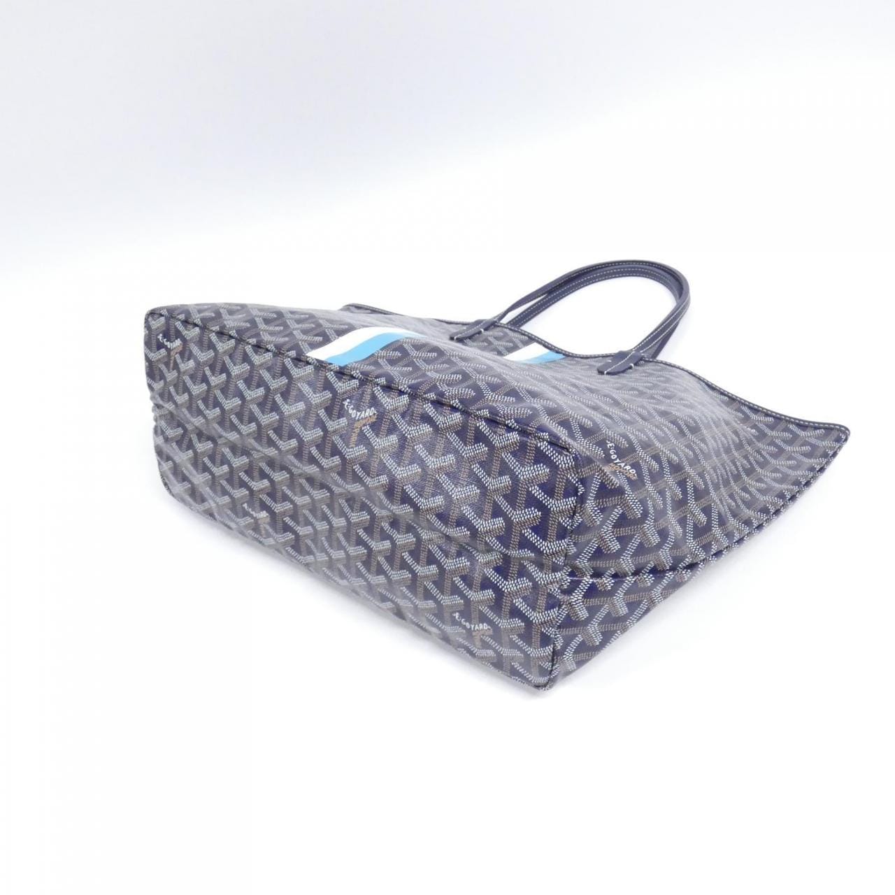 GOYARD Saint Louis AMA LOUIS PM Bag Canvas Navy Canvas - Thumbnail 3