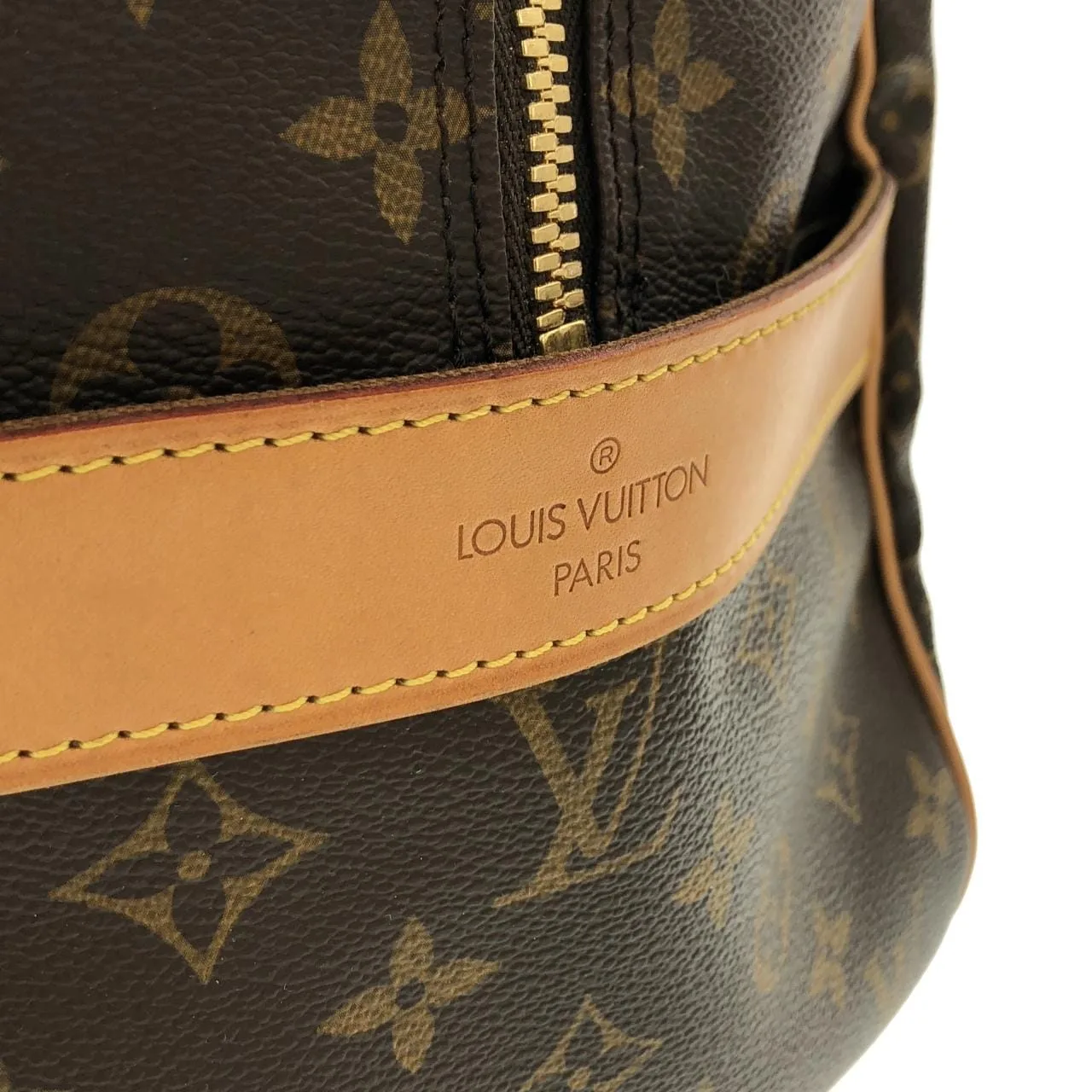 LOUIS VUITTON M40074 Boston Monogram 黑色 Monogram 中古品A - 縮圖 6