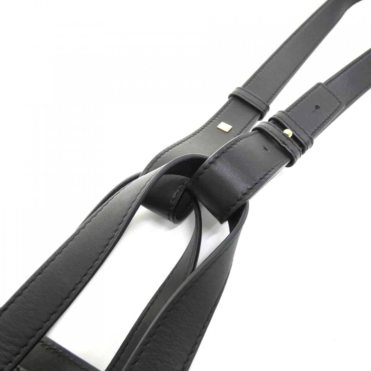 LOEWE Hammock A538H13X36 Shoulder Bag Leather Black Leather - Thumbnail 5