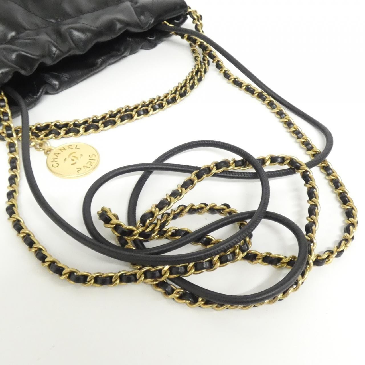 CHANEL Chanel 22 AS3980 Bag 黑色 中古品A - 縮圖 5