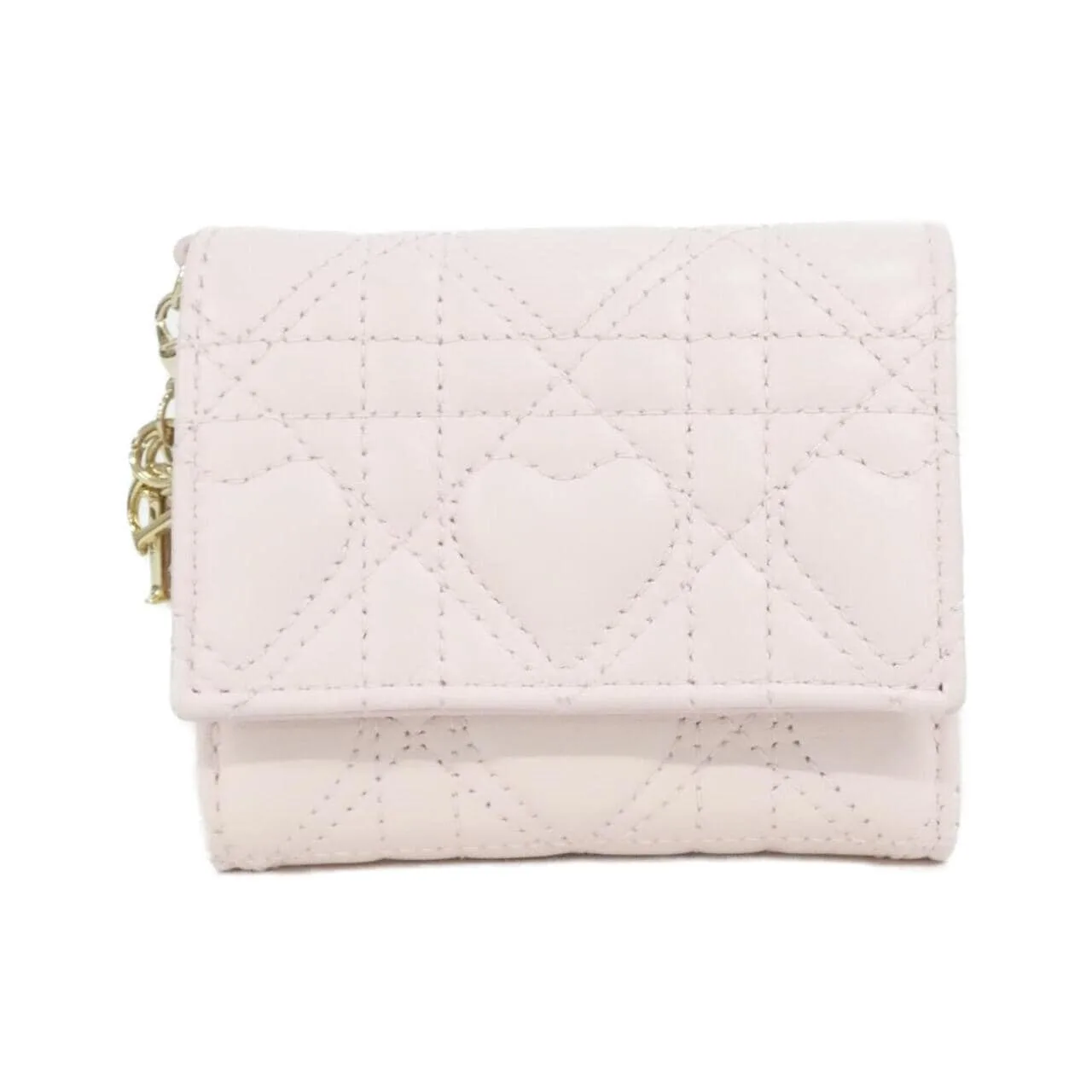 DIOR Lady Dior S0181ONHG Wallet Lambskin Black