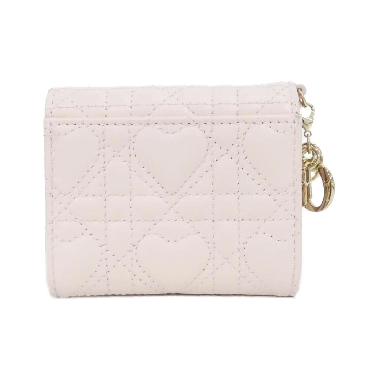 DIOR Lady Dior S0181ONHG Wallet Lambskin Black Lambskin Rank A - Thumbnail 2