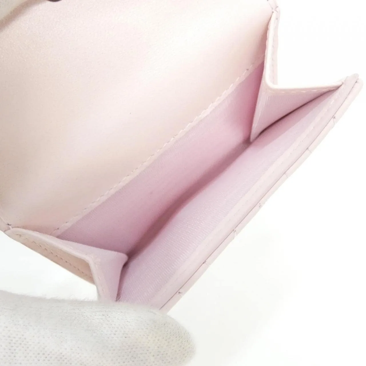 DIOR Lady Dior S0181ONHG Wallet Lambskin Black Lambskin Rank A - Thumbnail 9