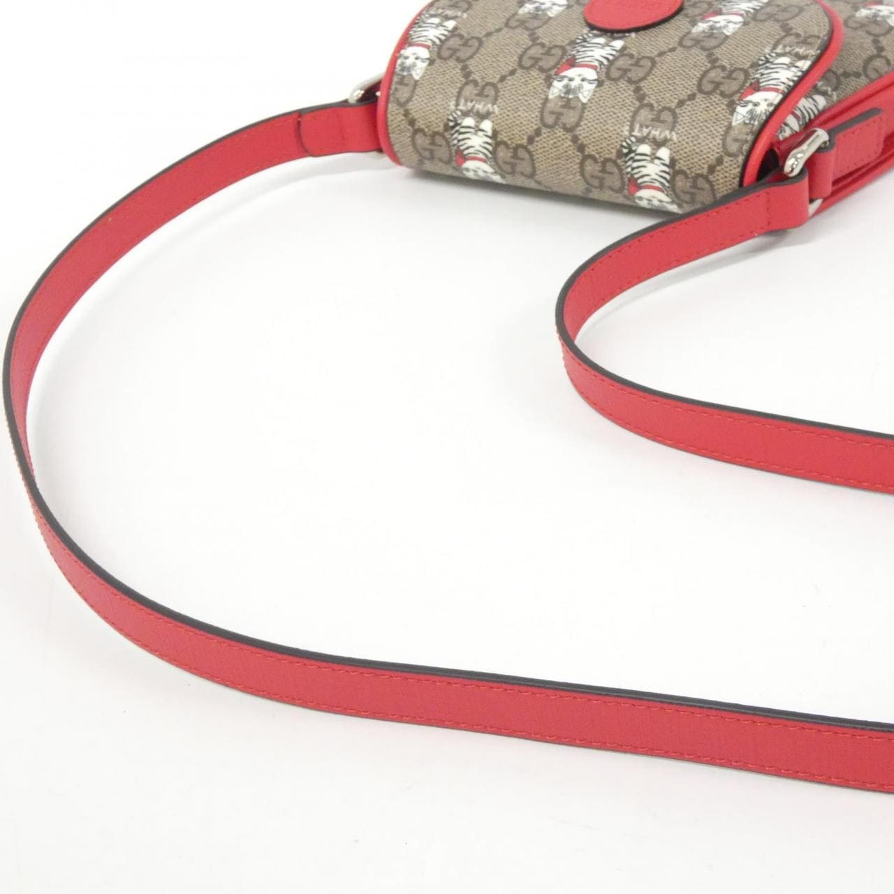 GUCCI 814014 Shoulder Bag Canvas Black Canvas - Thumbnail 6