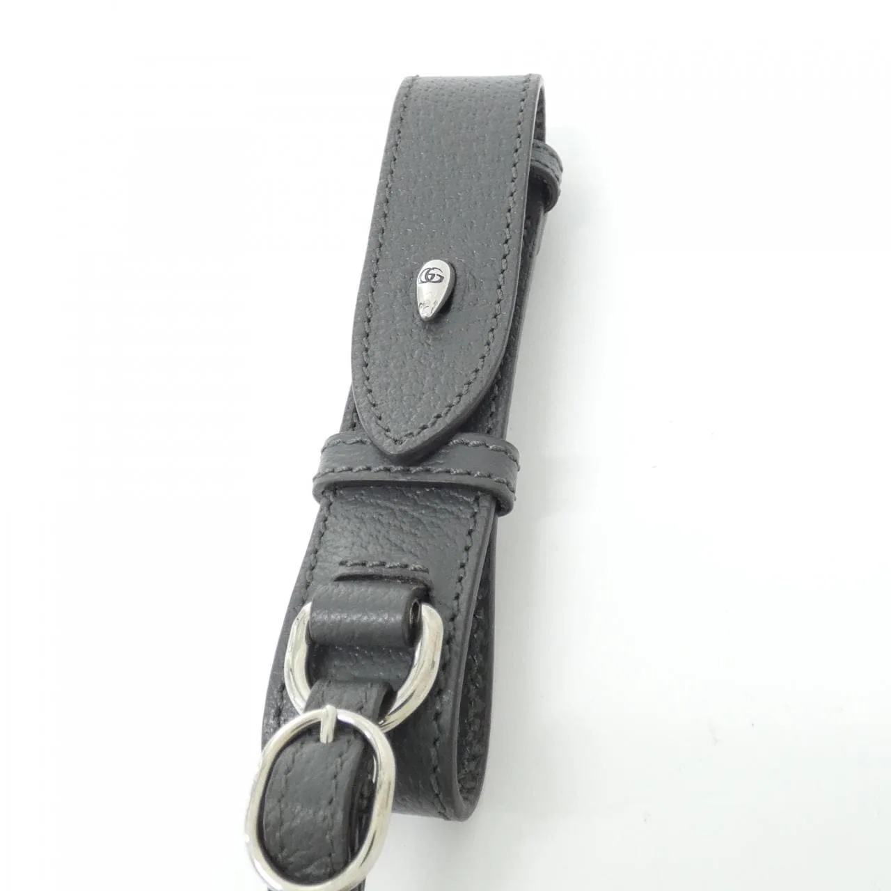 GUCCI 739863 DJ20N Wallet Leather 黑色 皮革 中古品A - 縮圖 4