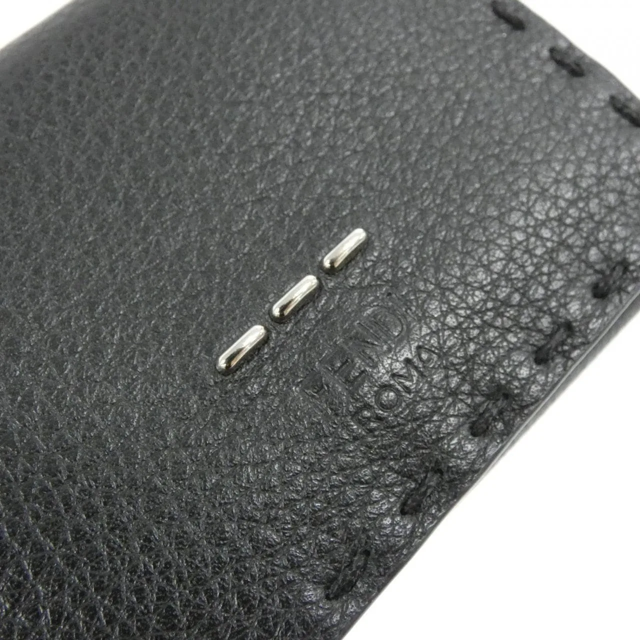 FENDI 7M0280 O7N Wallet Black Rank A - Thumbnail 3