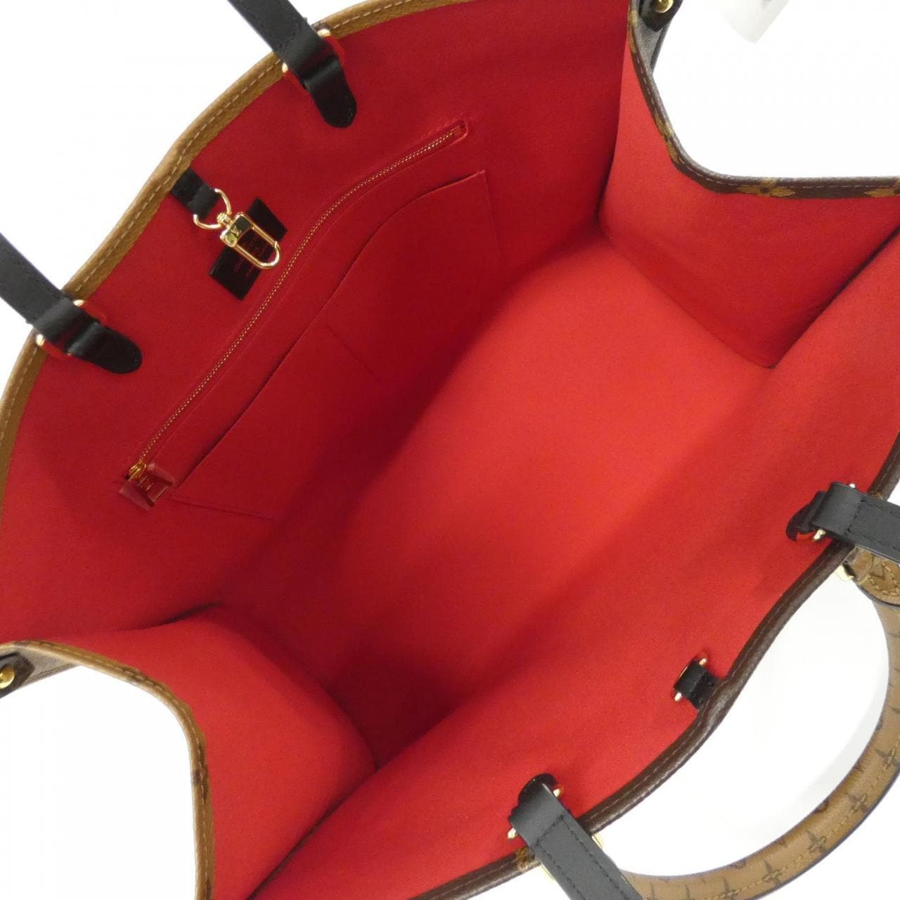 LOUIS VUITTON OnTheGo M45320 Bag Monogram Black Monogram Rank A - Thumbnail 6