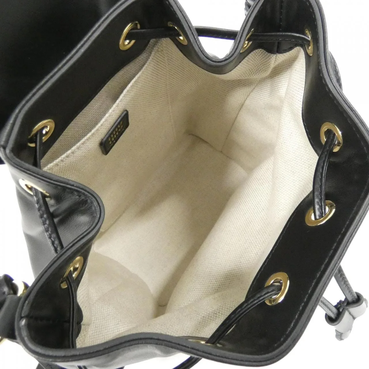 MIU MIU 5BZ043 Backpack Black - Thumbnail 9