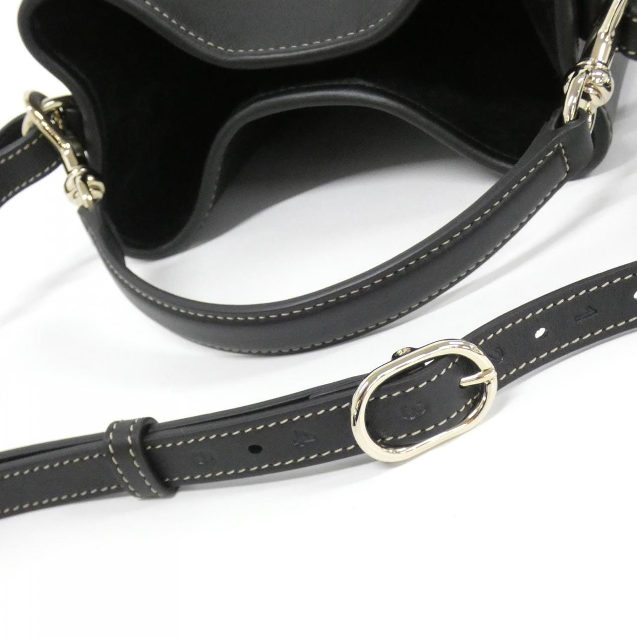 GUCCI 815118 AAEC2 Bag Leather Black Leather - Thumbnail 7