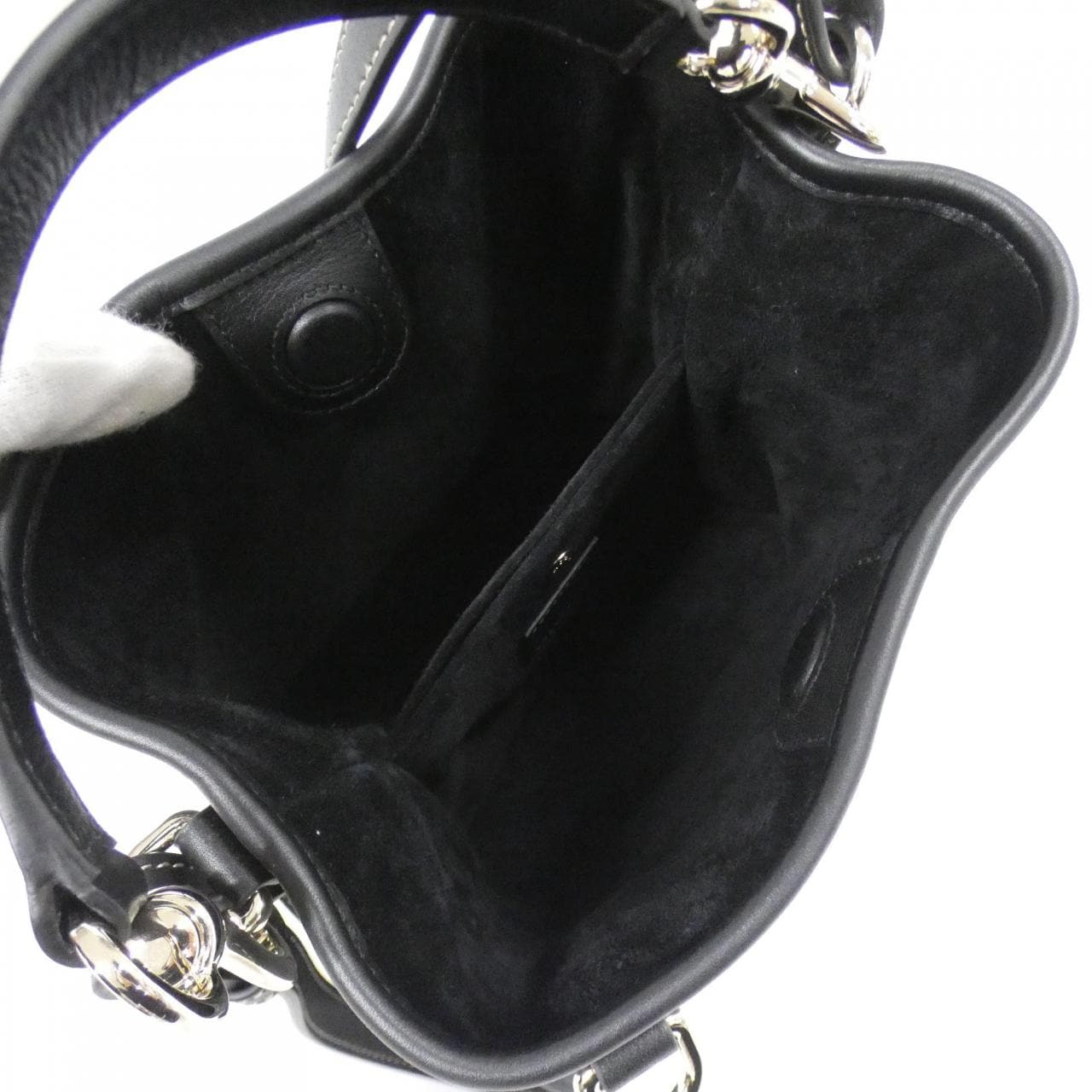 GUCCI 815118 AAEC2 Bag Leather Black Leather - Thumbnail 8