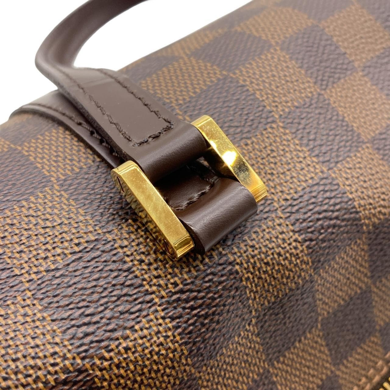 LOUIS VUITTON Papillon N51304 Bag Damier 黑色 Damier 中古品A - 縮圖 4