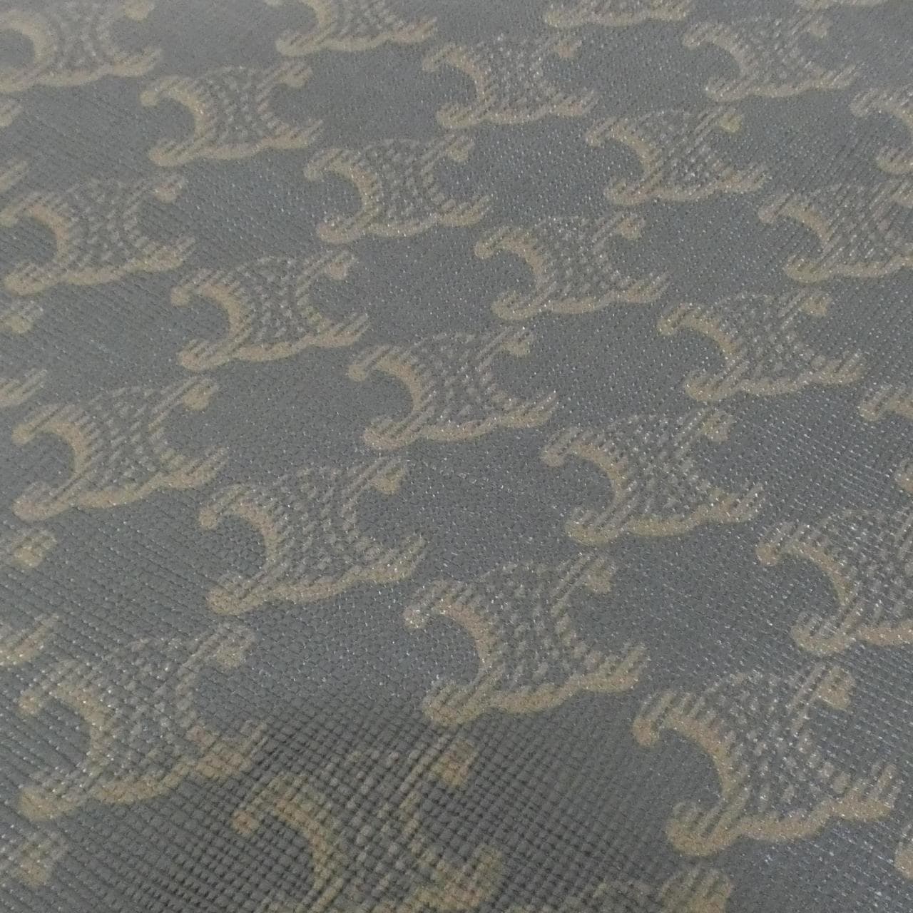 CELINE Cabas 191542CIM Bag Canvas 白色 帆布 中古品A - 縮圖 4