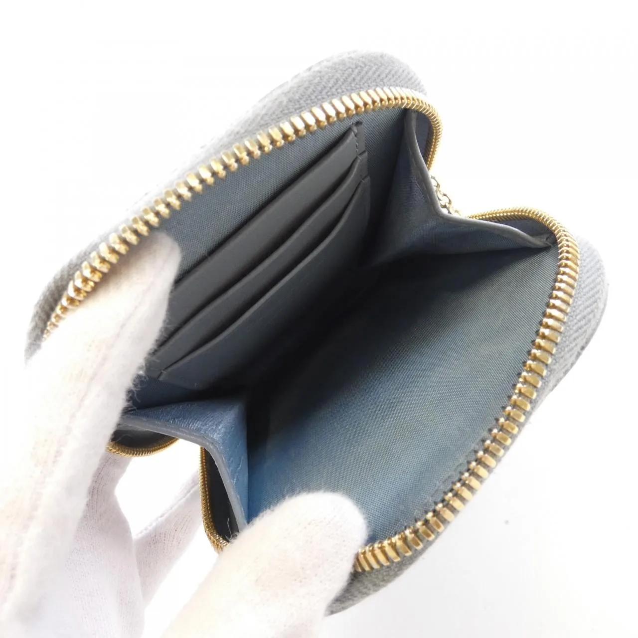 DIOR Lady Dior S0872ONMJ Coin Purse Lambskin Black Lambskin Rank A - Thumbnail 8