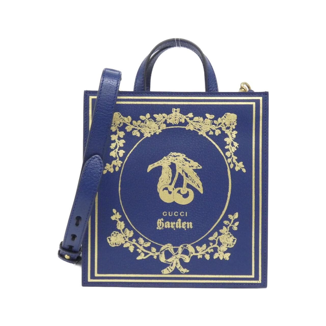 GUCCI 513909 Bag Leather Navy