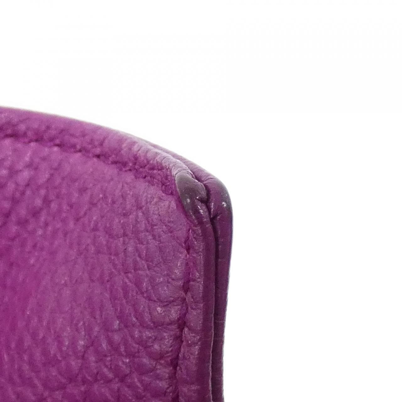 LOEWE Flamenco 380 34 E16 Shoulder Bag 紫色 中古品A - 縮圖 6