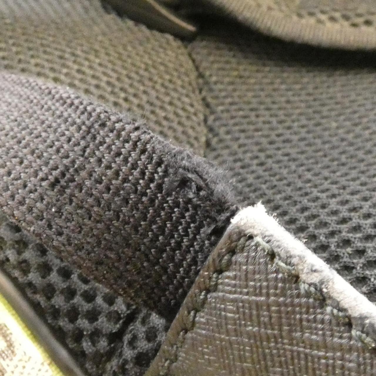 GUCCI 406370 KU2KX Backpack Canvas 黑色 帆布 中古品B - 縮圖 7