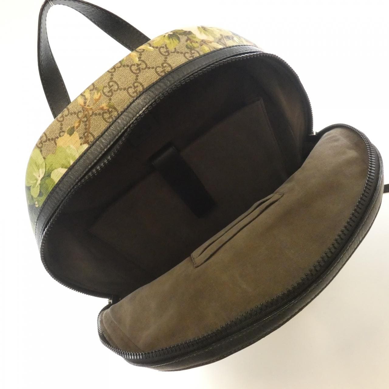 GUCCI 406370 KU2KX Backpack Canvas 黑色 帆布 中古品B - 縮圖 8