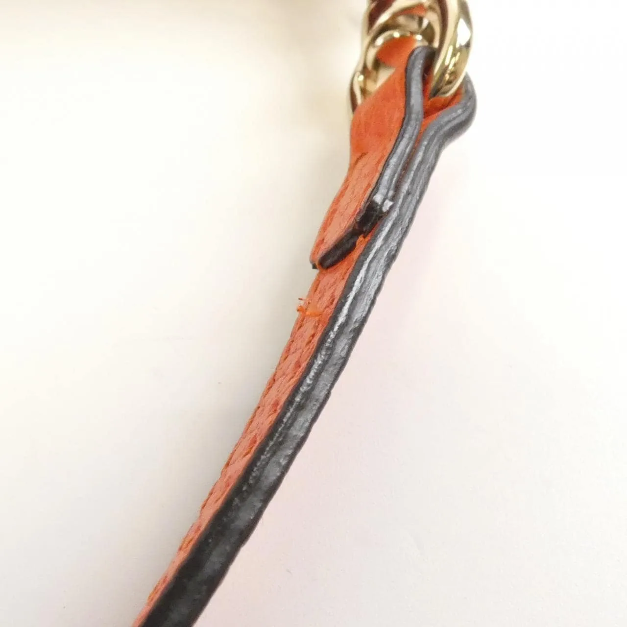 GUCCI 368827 CAO0C Handbag Leather Orange Leather - Thumbnail 6