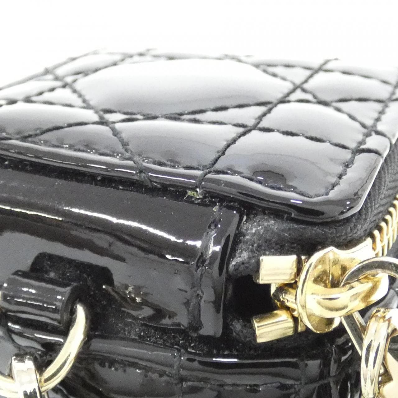 DIOR Lady Dior S0976OVRB Pouch Patent Leather 4