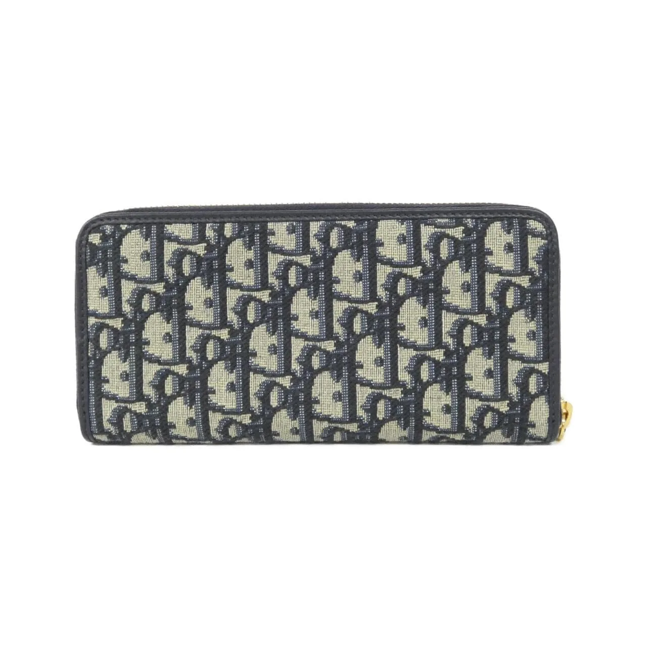 DIOR 30 Montaigne S2094UTZQ Wallet Canvas Black Canvas Rank A - Thumbnail 2