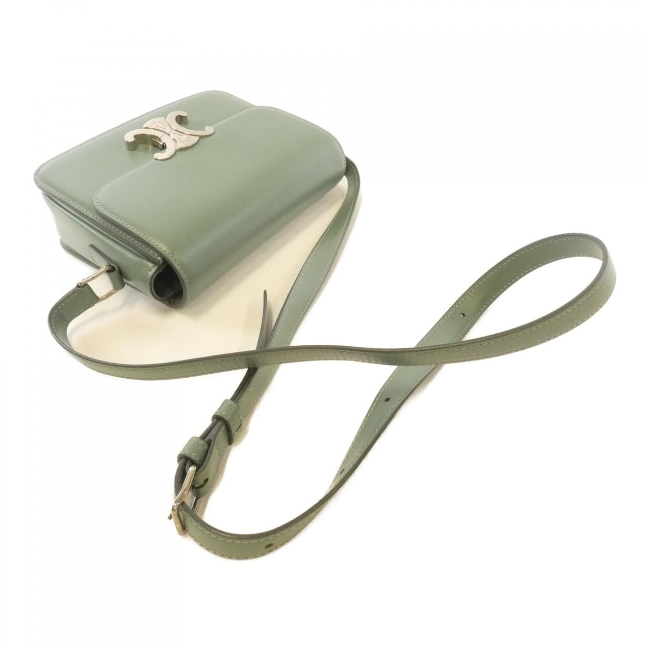 CELINE Triomphe 188423BF4 Bag Black - Thumbnail 7