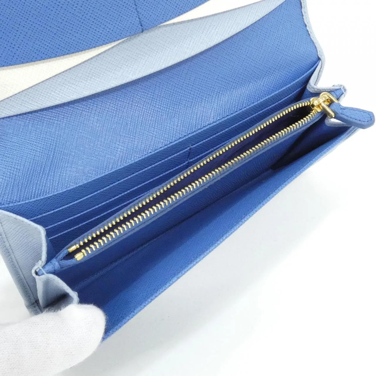 PRADA 1MH132 Wallet Black Rank A - Thumbnail 6