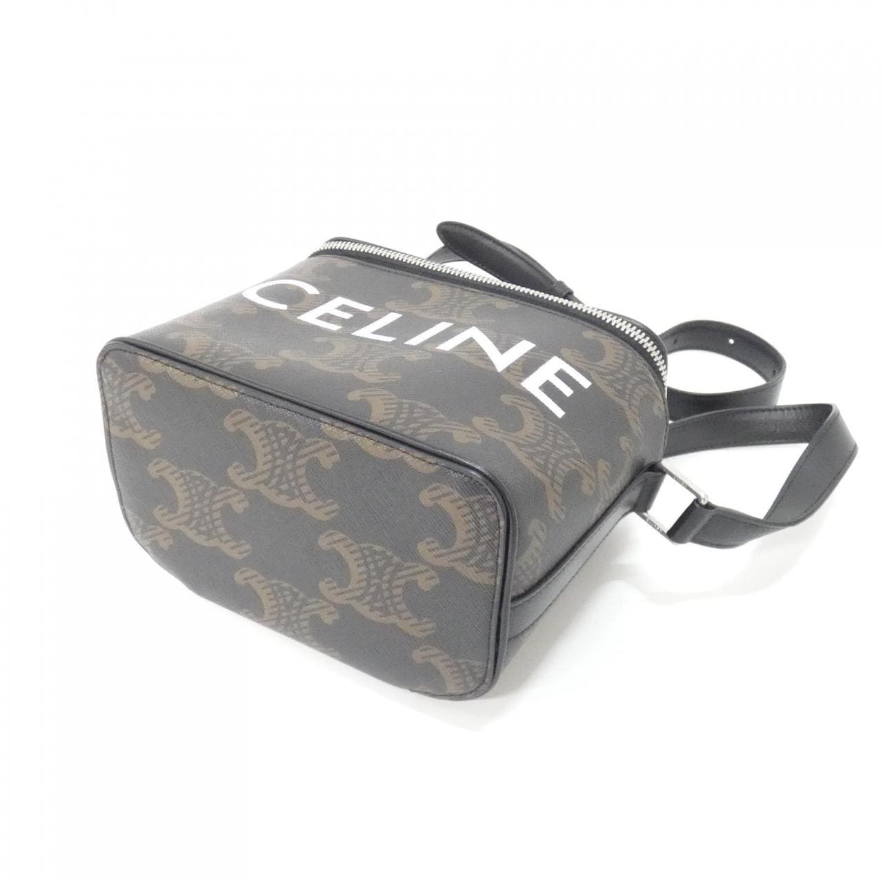 CELINE Cabas 110592EJG Shoulder Canvas Black Canvas - Thumbnail 3