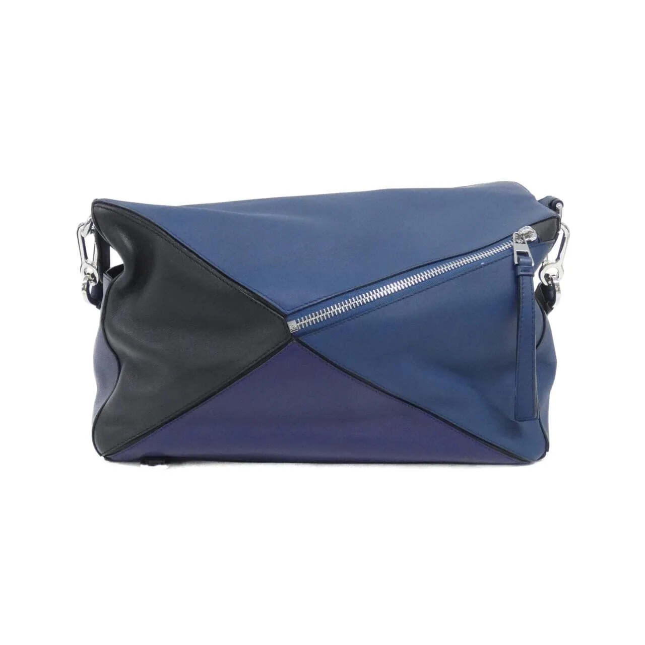 LOEWE Puzzle 322 30UM46 Shoulder 藍色 中古品A - 縮圖 2