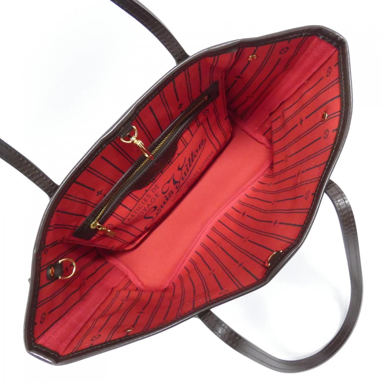 LOUIS VUITTON Neverfull N51109 Tote Damier Black Damier Rank A - Thumbnail 6