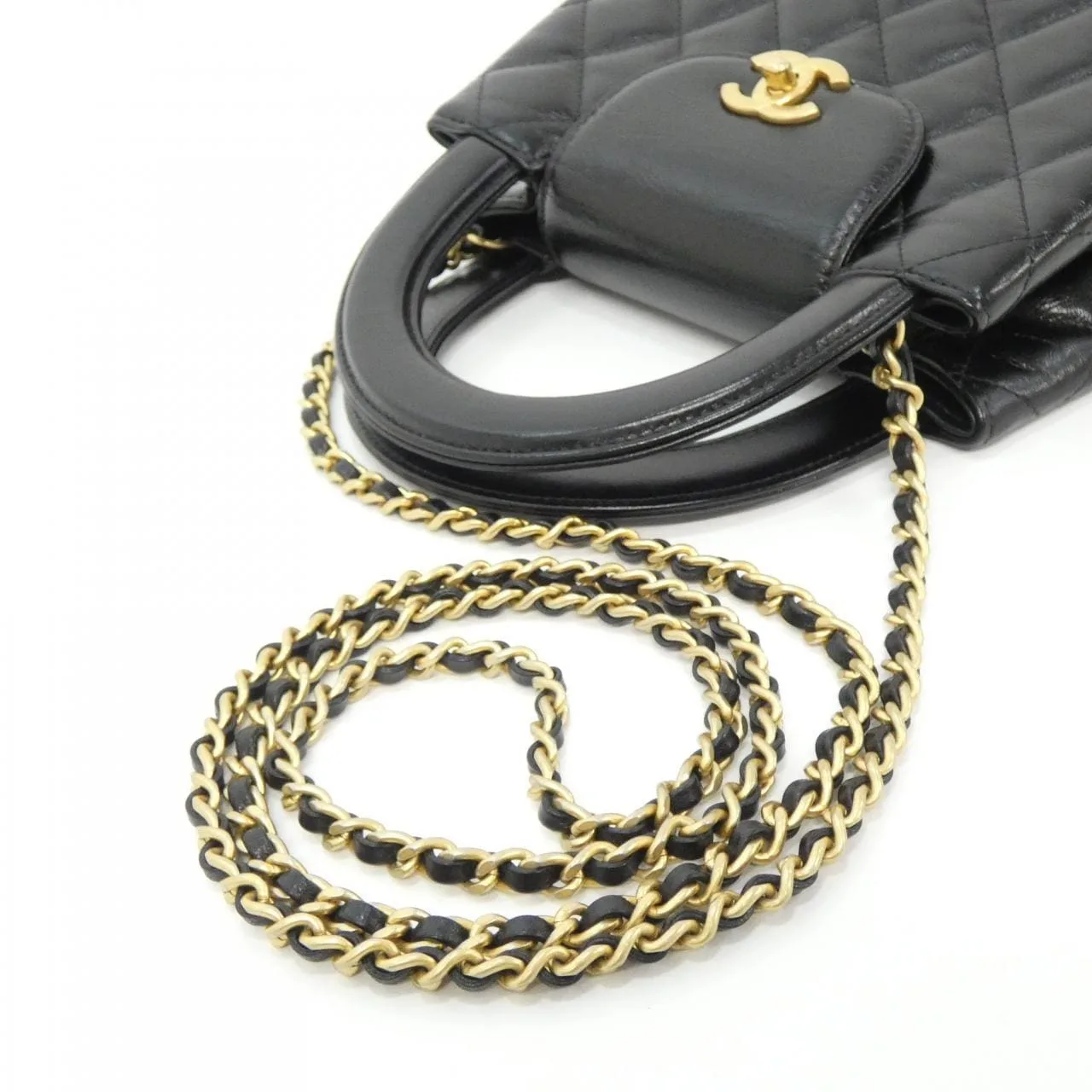 CHANEL AS4416 Handbag Black Rank A - Thumbnail 5