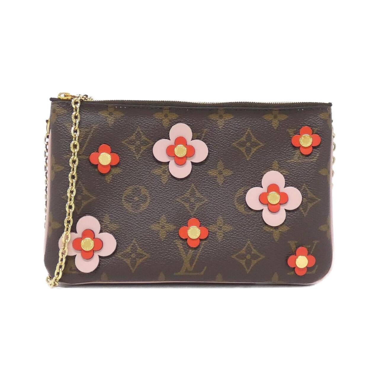 LOUIS VUITTON Pochette M63905 Shoulder Bag Monogram Black