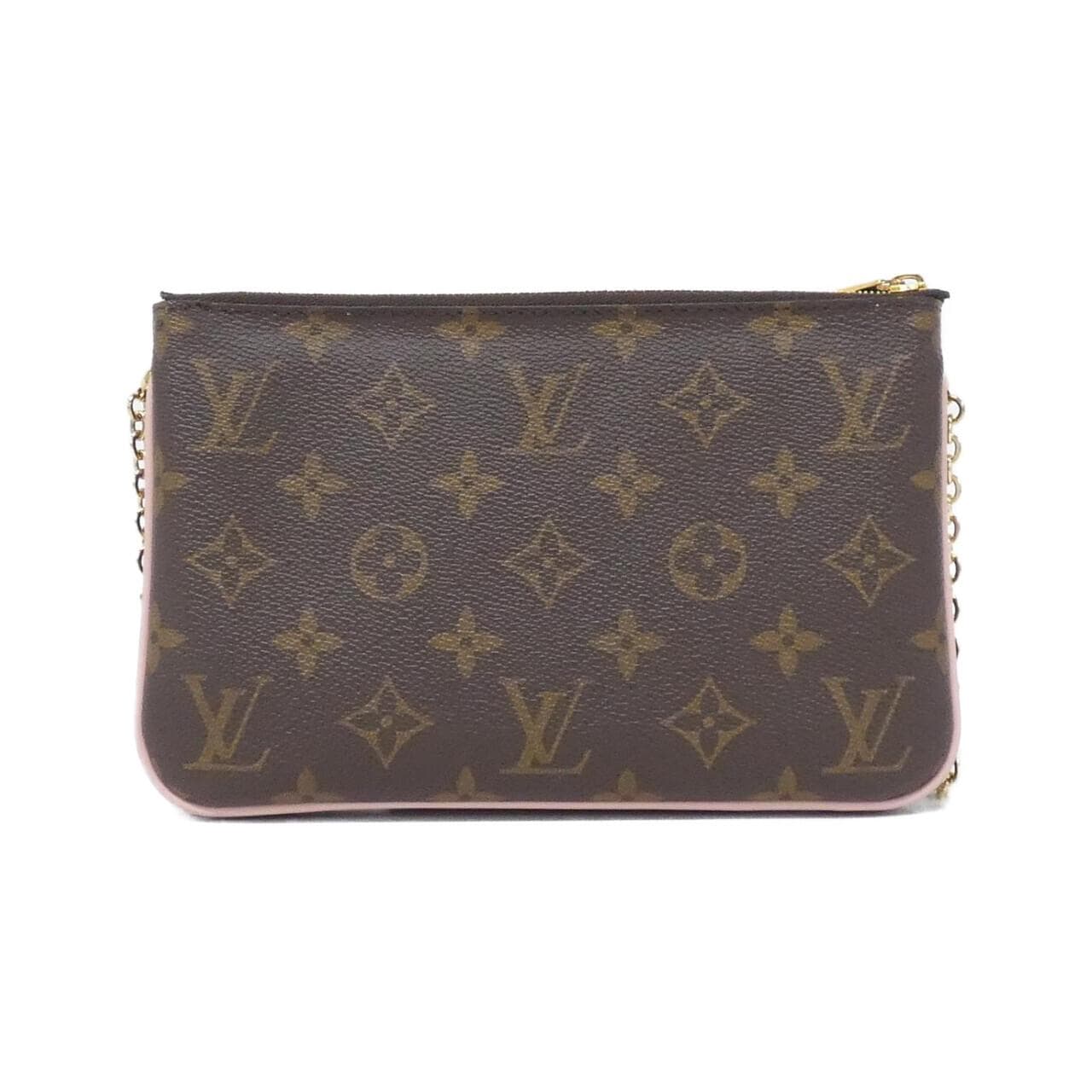 LOUIS VUITTON Pochette M63905 Shoulder Bag Monogram Black Monogram - Thumbnail 2
