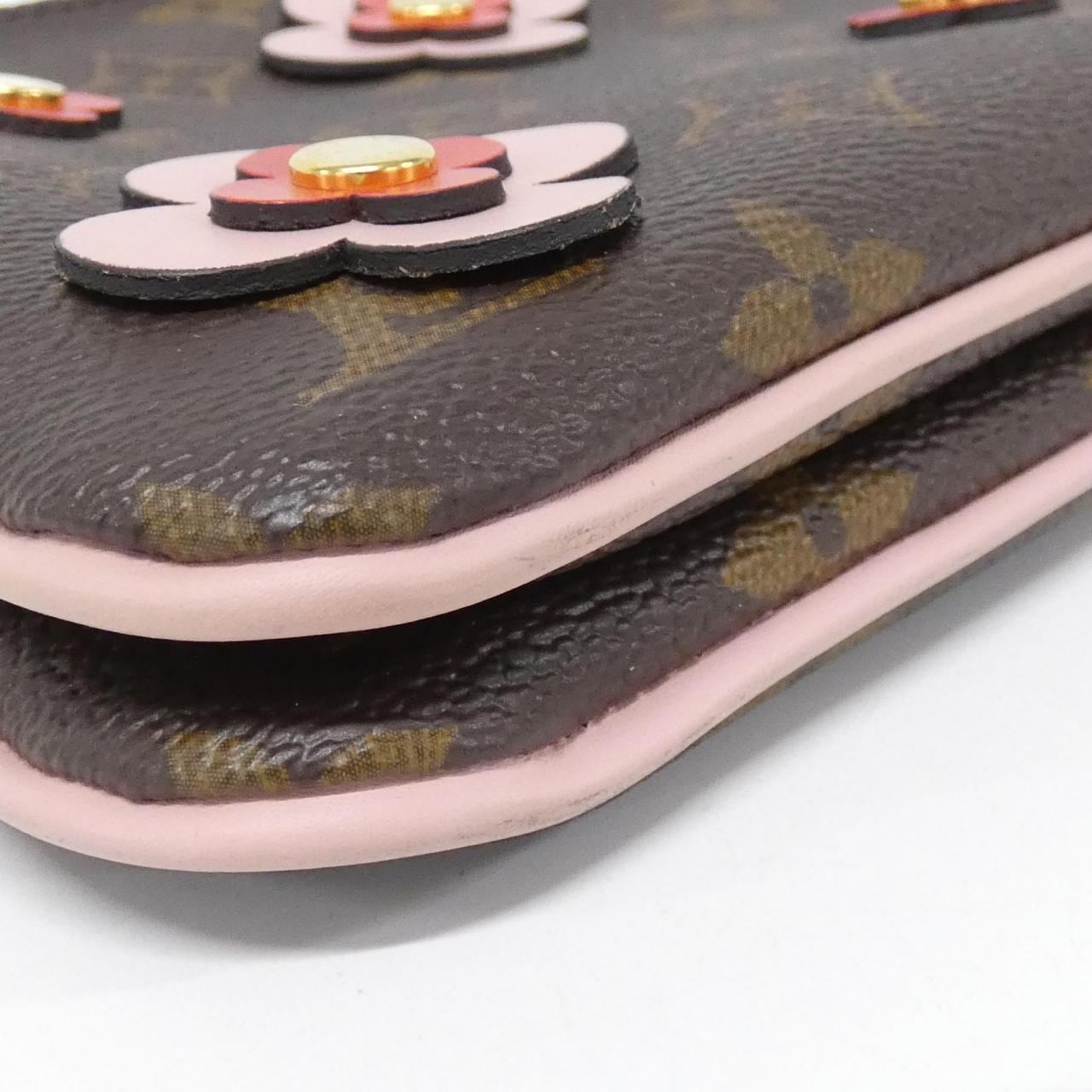 LOUIS VUITTON Pochette M63905 Shoulder Bag Monogram Black Monogram - Thumbnail 3