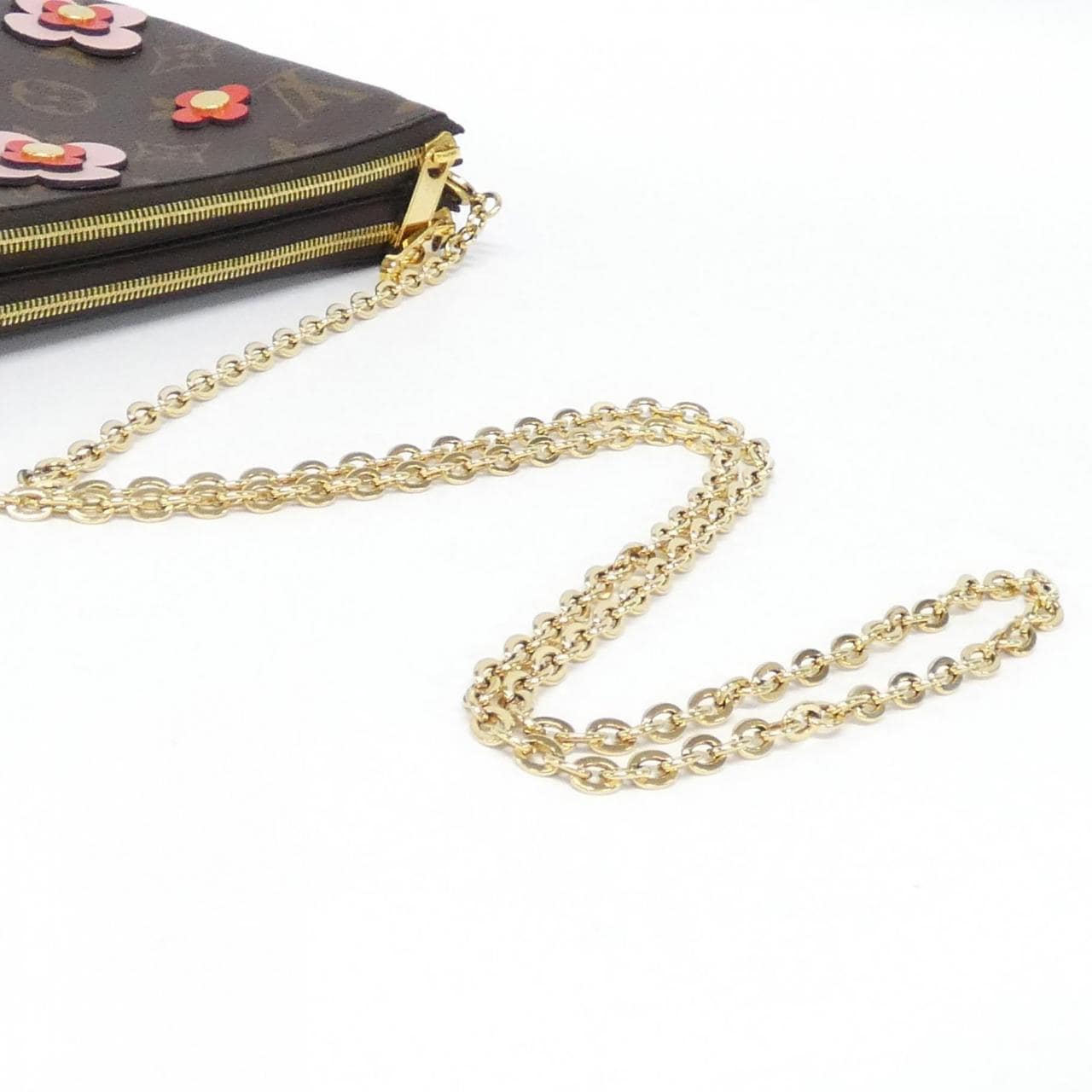 LOUIS VUITTON Pochette M63905 Shoulder Bag Monogram Black Monogram - Thumbnail 6