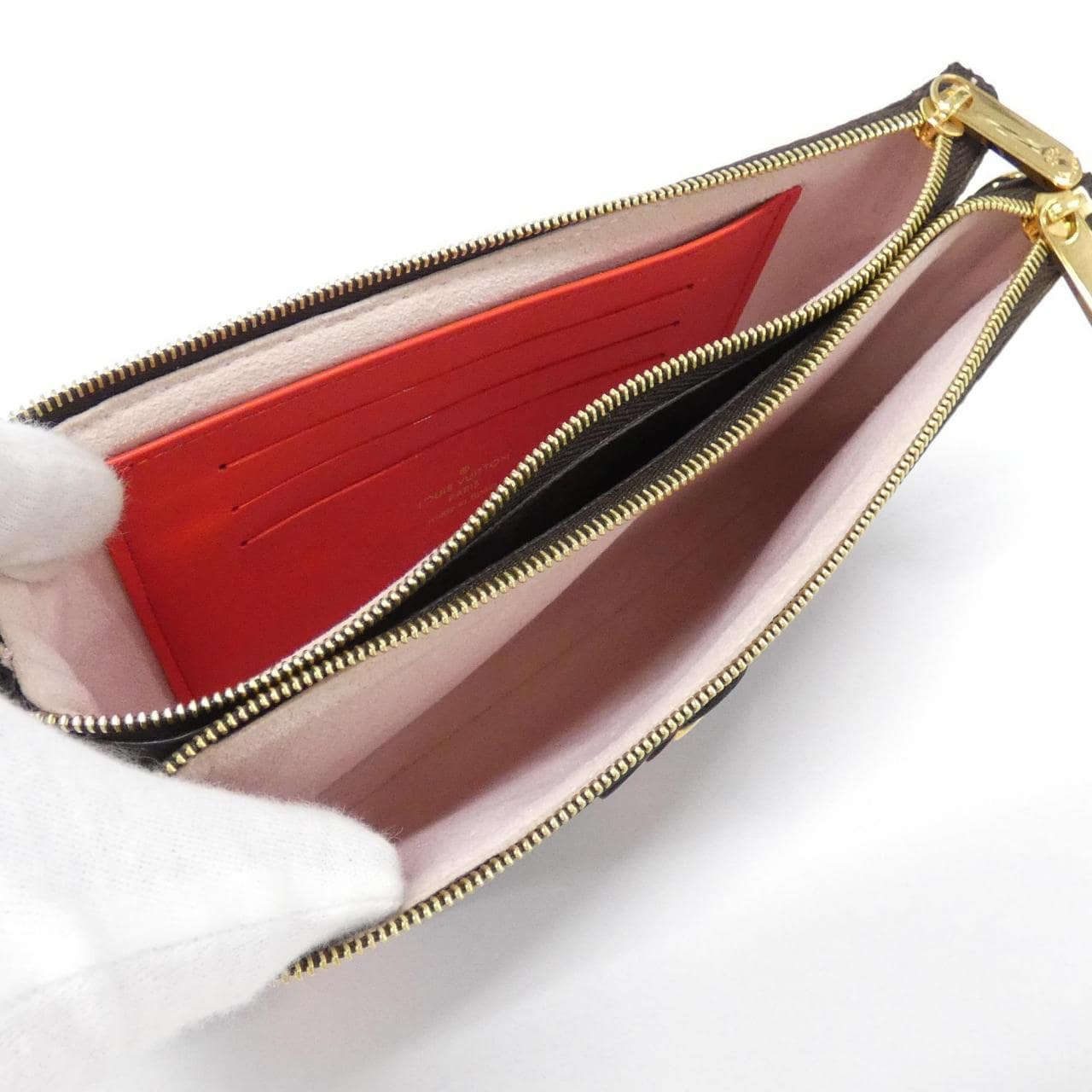 LOUIS VUITTON Pochette M63905 Shoulder Bag Monogram Black Monogram - Thumbnail 7