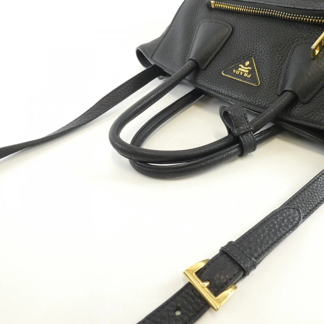 PRADA BN2626 Handbag Black Rank B - Thumbnail 6