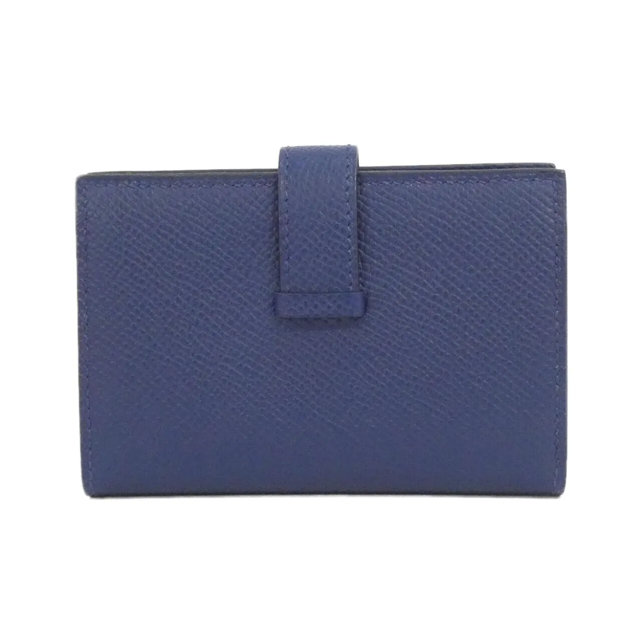 HERMES 039796CC Wallet Epsom Navy Epsom Leather Unused - Thumbnail 2