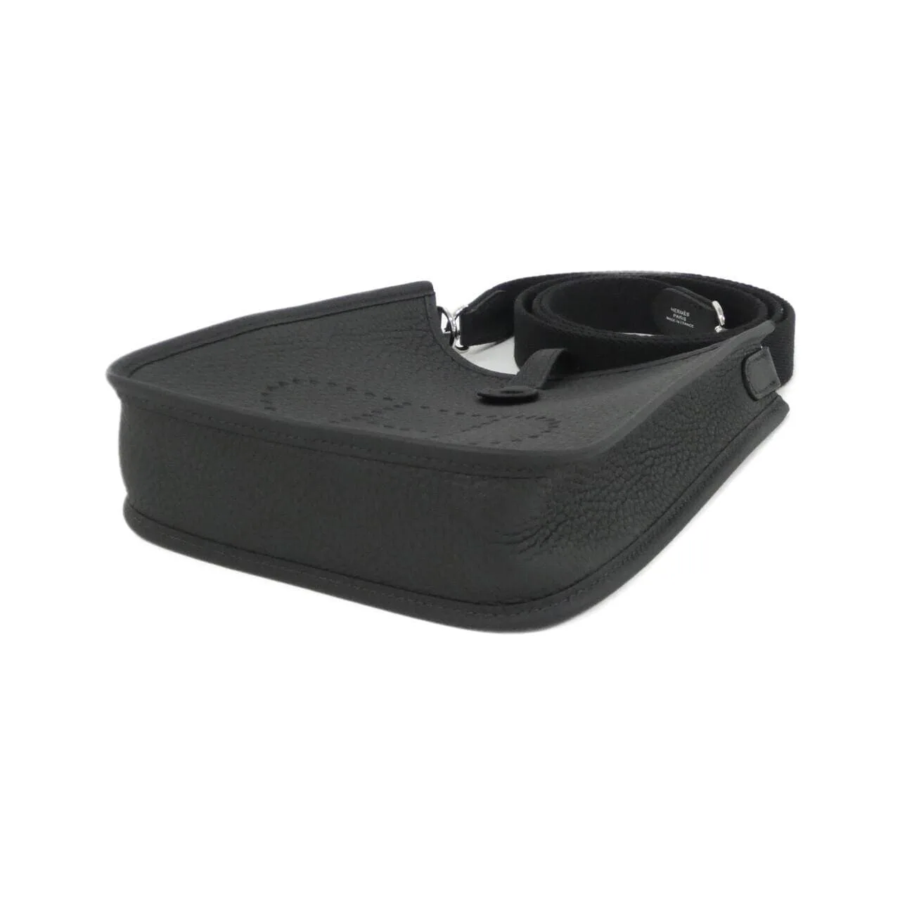 HERMES Evelyne 069426CK Shoulder Clemence Black Clemence Leather Unused - Thumbnail 3