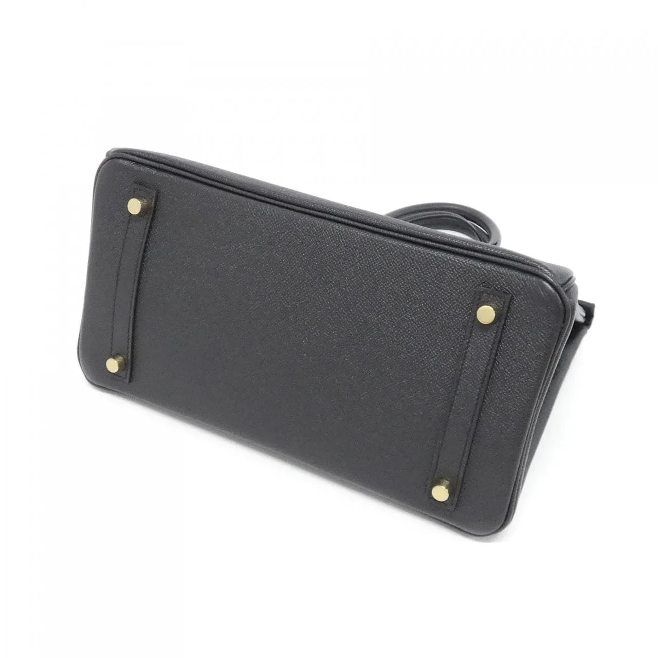 HERMES Birkin 041701CC Handbag Epsom Black Epsom Leather Rank A - Thumbnail 3