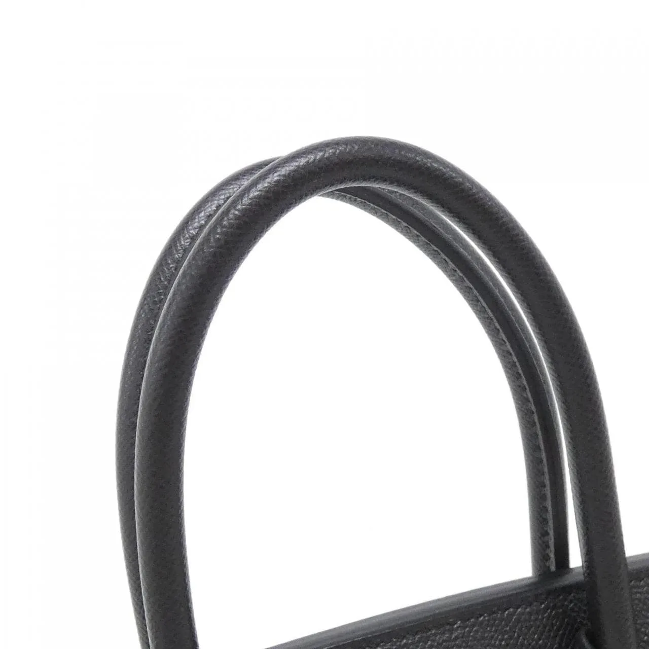 HERMES Birkin 041701CC Handbag Epsom Black Epsom Leather Rank A - Thumbnail 6