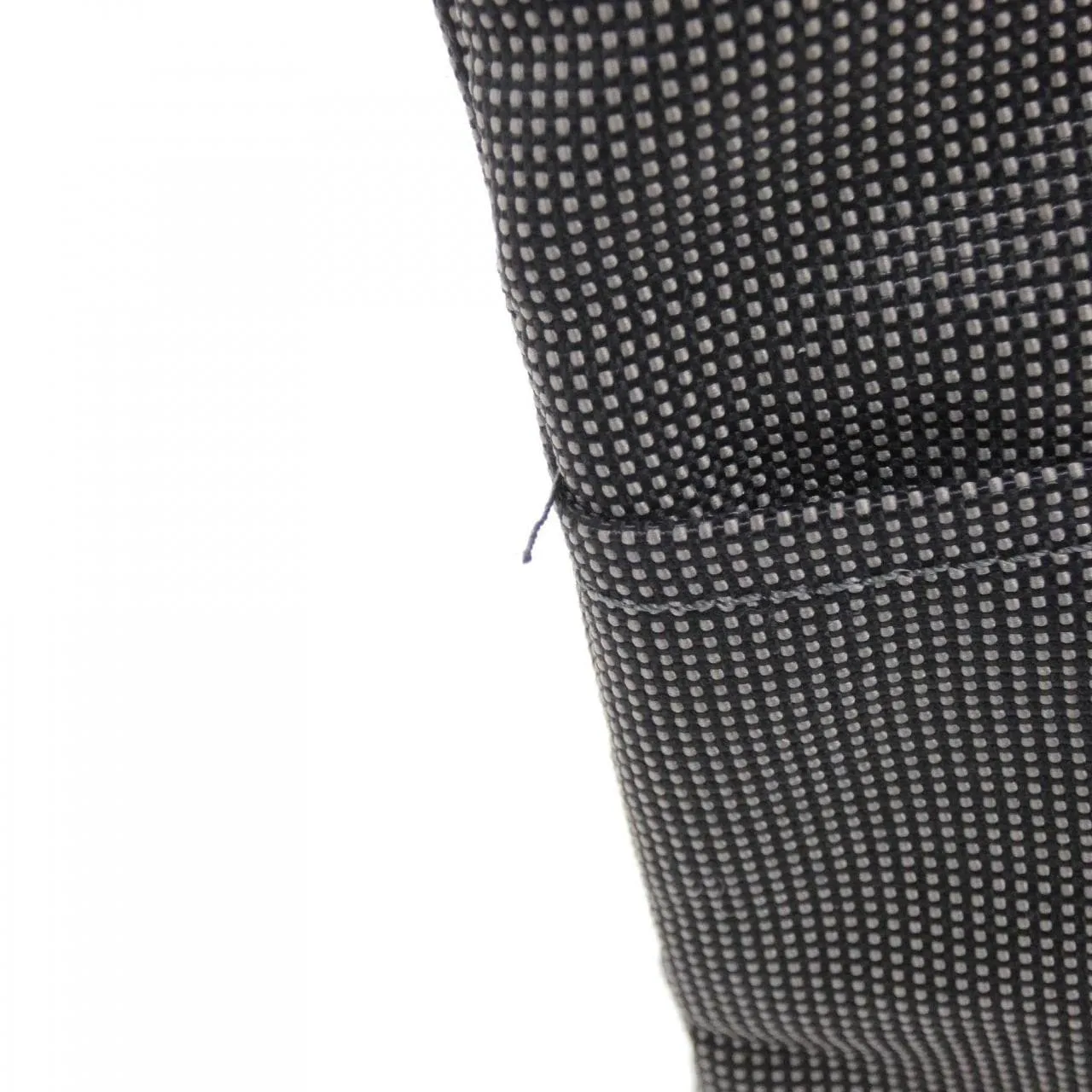 HERMES 101085M Handbag Canvas Black Canvas Rank A - Thumbnail 5