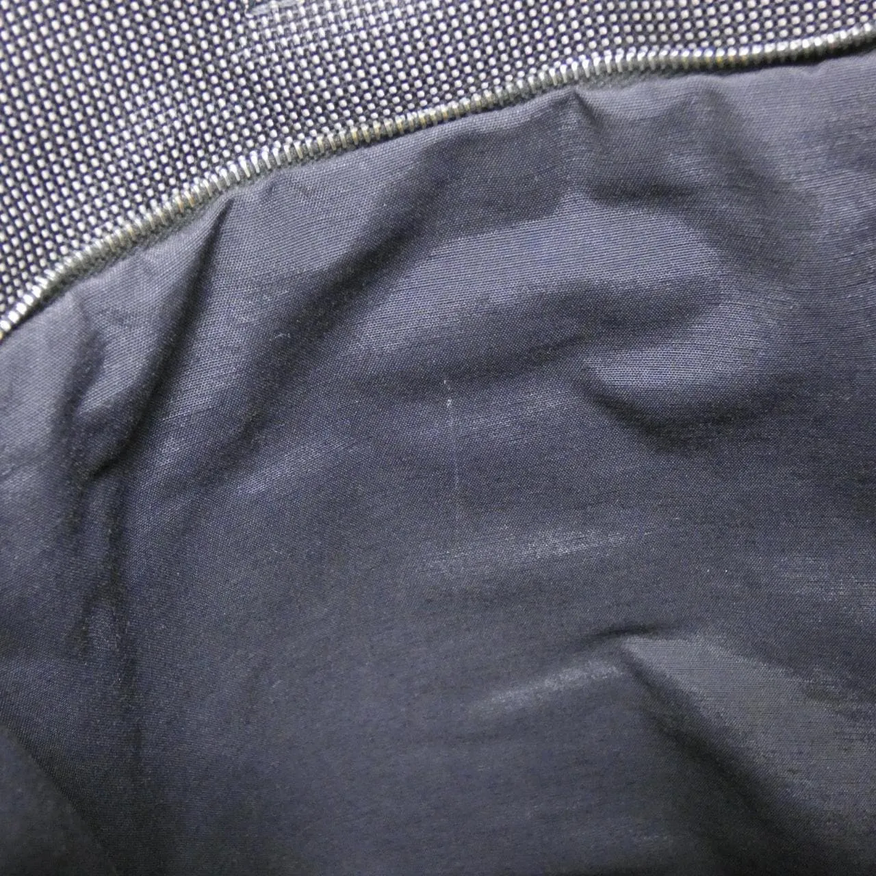 HERMES 101085M Handbag Canvas Black Canvas Rank A - Thumbnail 8