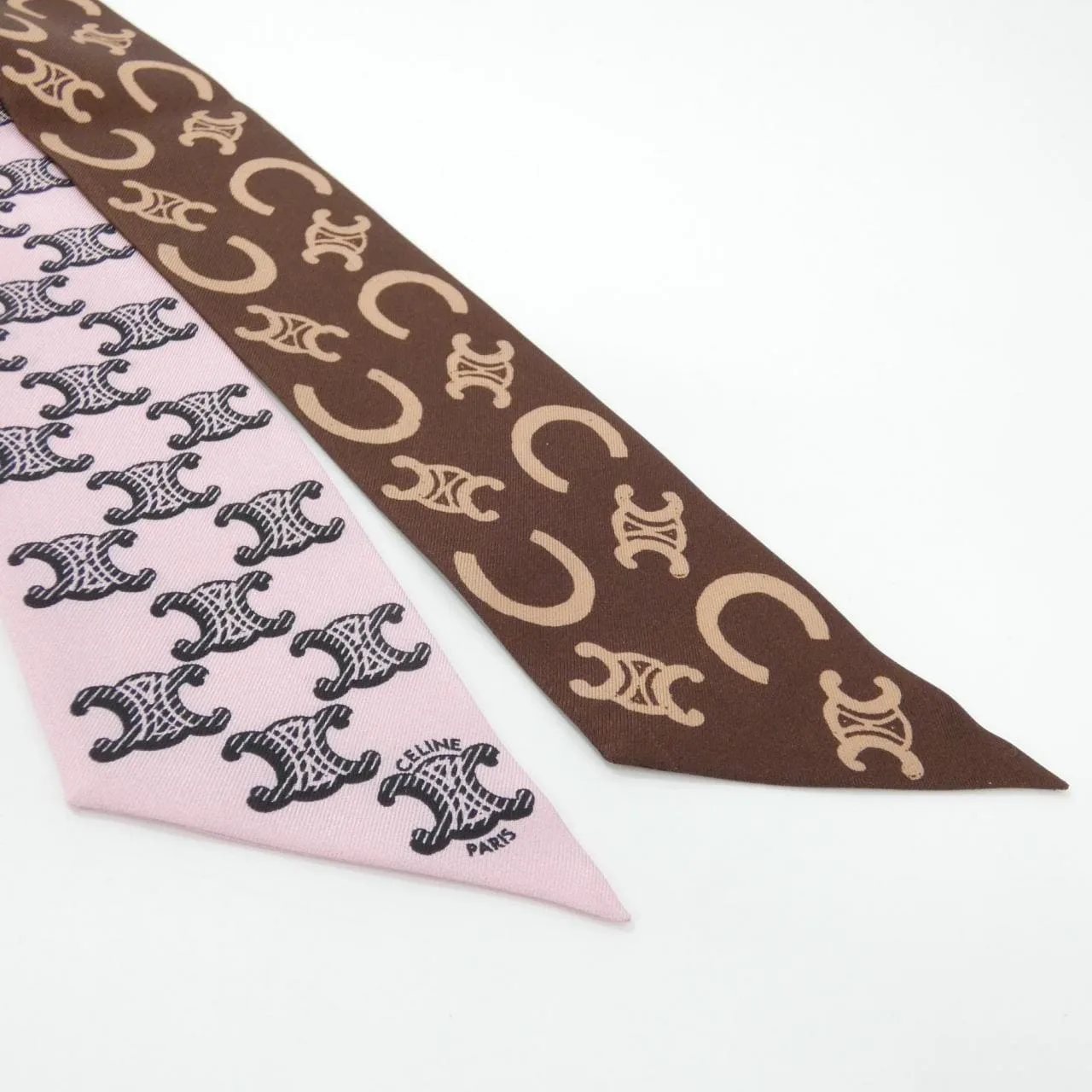 CELINE AA0A62W99 Scarf 黑色 中古品A - 縮圖 2