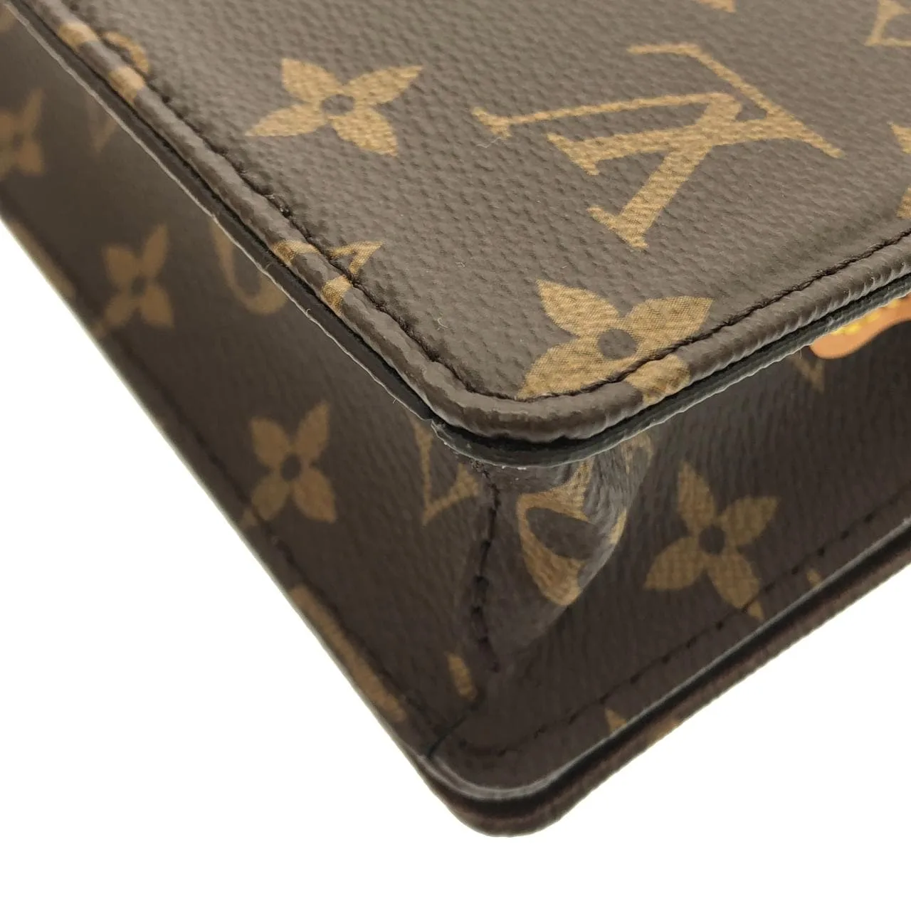 LOUIS VUITTON M82509 Shoulder Monogram 黑色 Monogram 中古品A - 縮圖 4