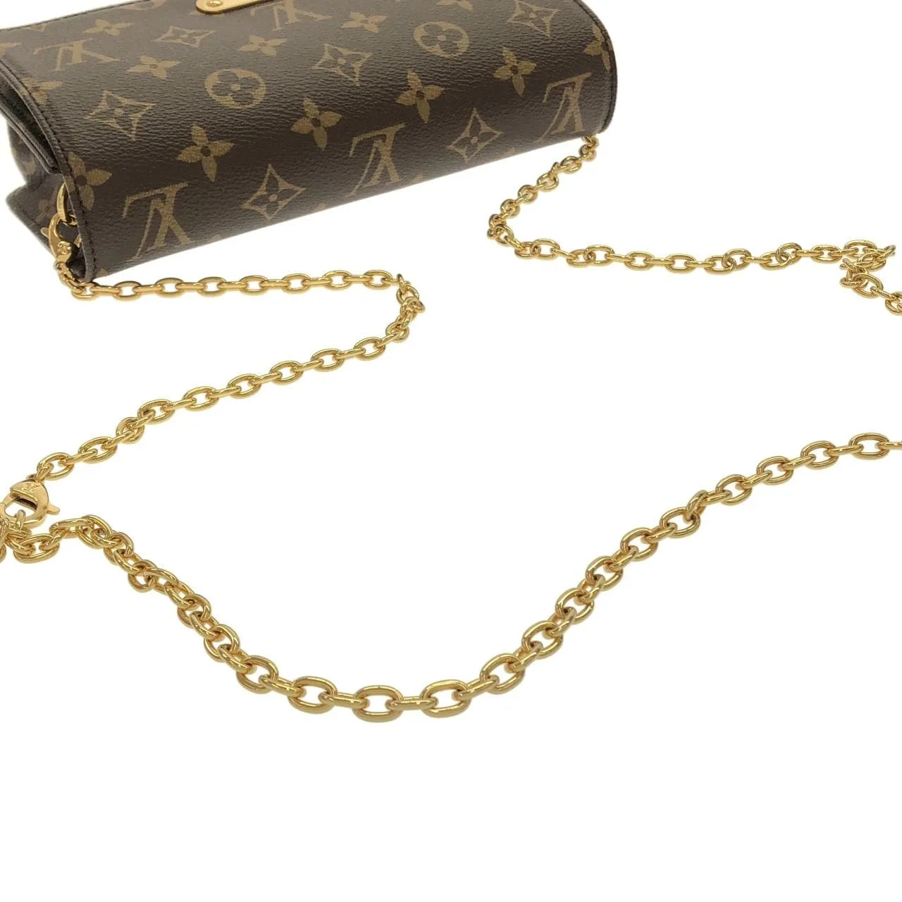 LOUIS VUITTON M82509 Shoulder Monogram 黑色 Monogram 中古品A - 縮圖 6