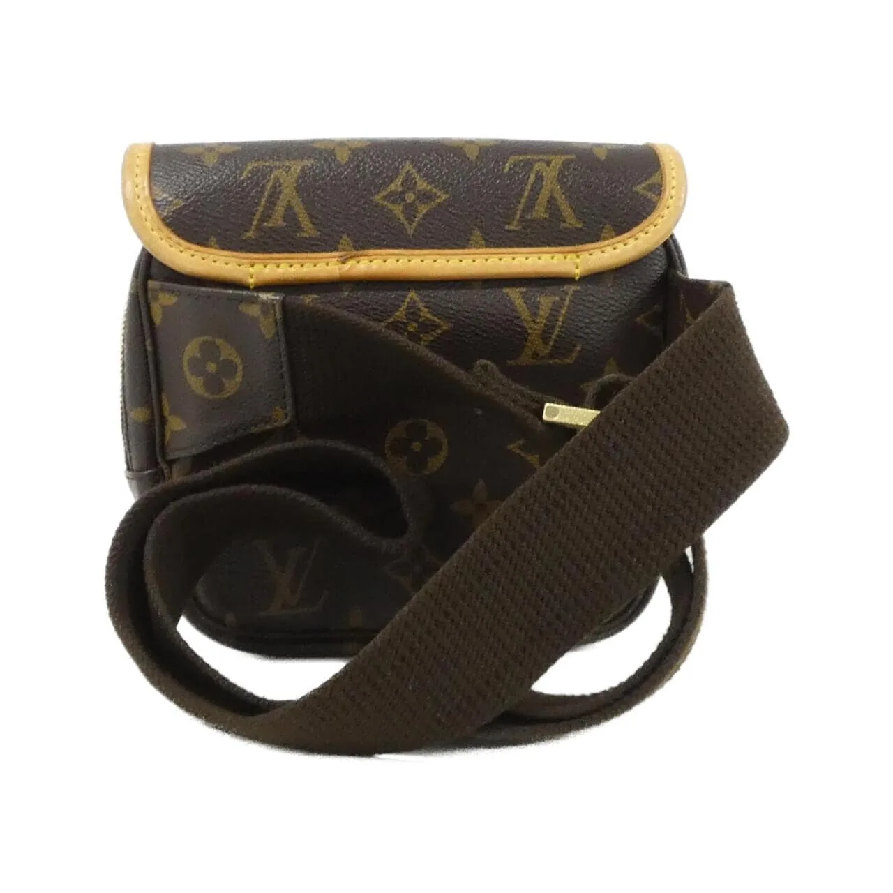 LOUIS VUITTON Bum Bag M40108 Shoulder Monogram Black Monogram Rank B - Thumbnail 2