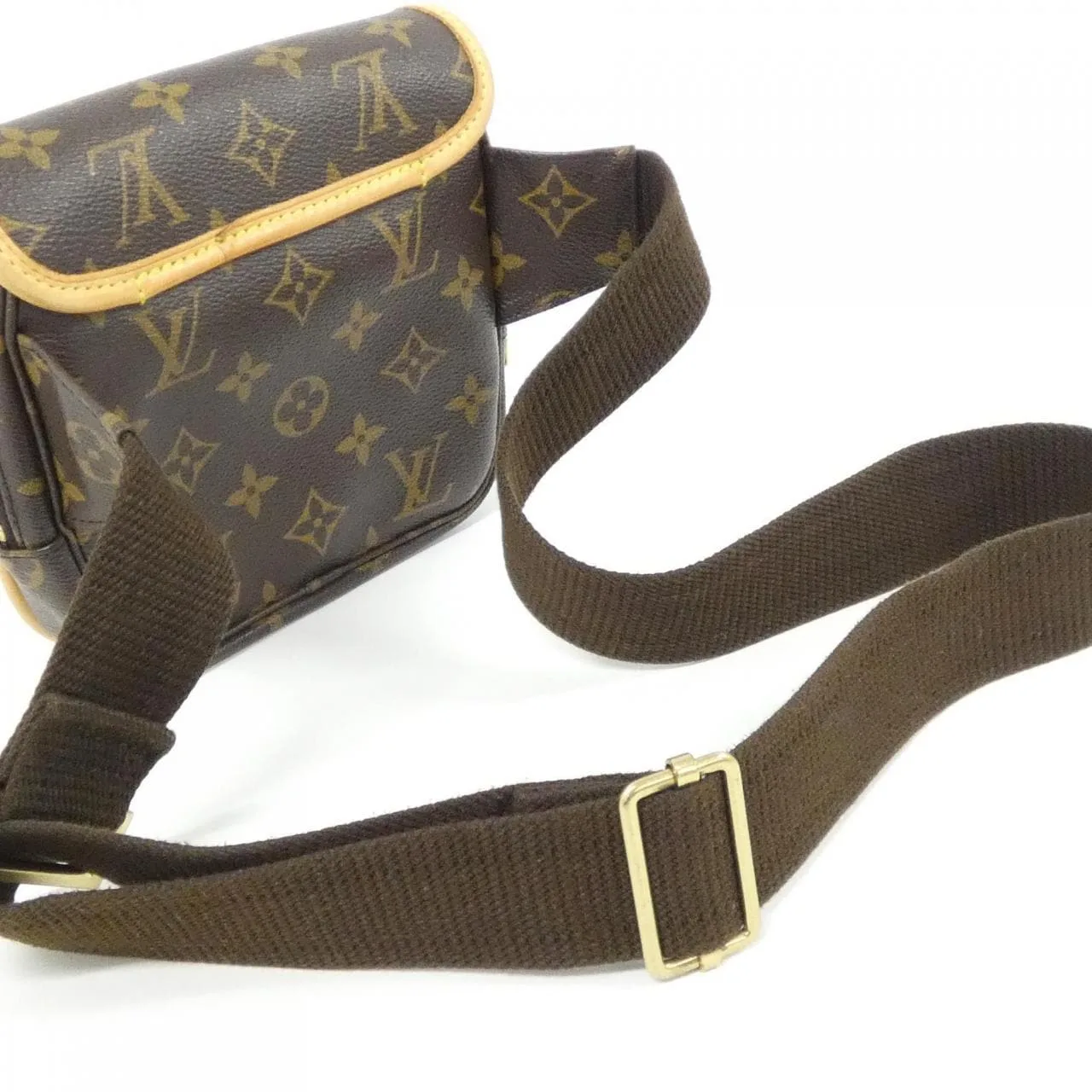LOUIS VUITTON Bum Bag M40108 Shoulder Monogram Black Monogram Rank B - Thumbnail 9