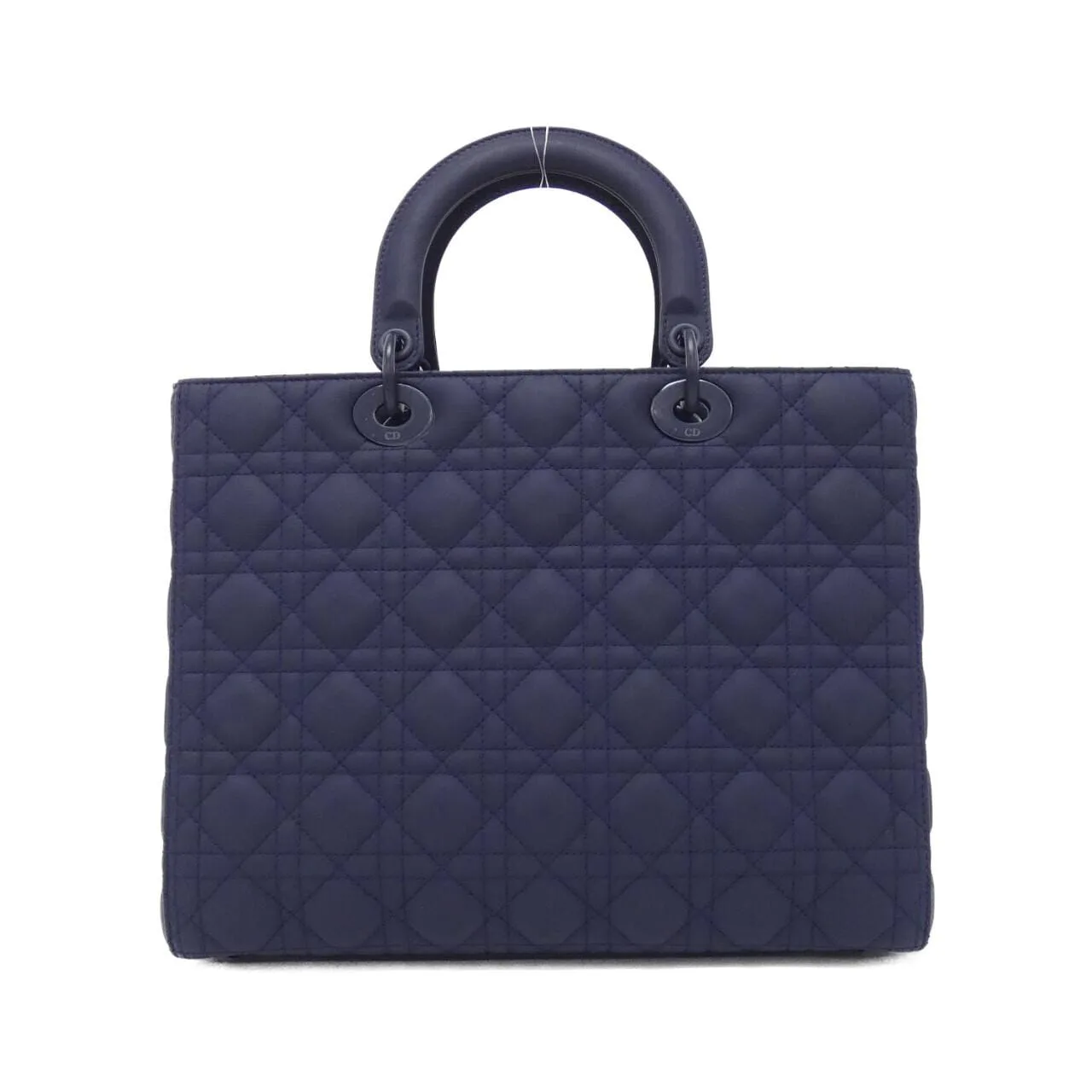 DIOR Lady Dior M0566SLOI Handbag 深藍色 中古品A - 縮圖 2